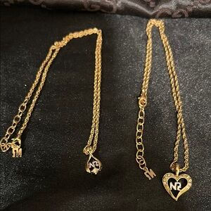 Nina Ricci Gold Initial Necklaces…Choice of Only One for the listed Price!